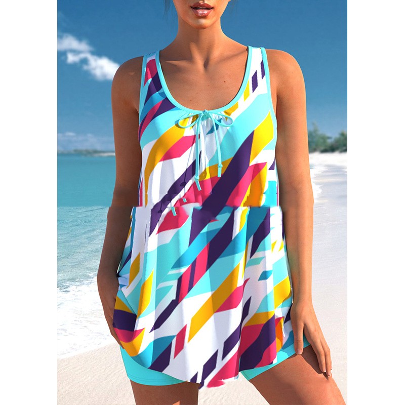Chic Plus Size Printed Bikini by Sophie Laurie