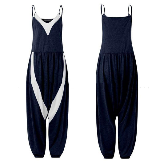 Chic Loose Stitching Jumpsuit by Sophie Laurie