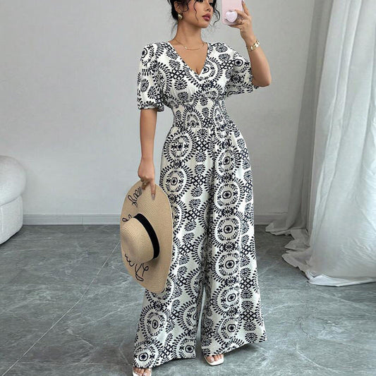 Chic Boho Print Sophie Laurie Jumpsuit