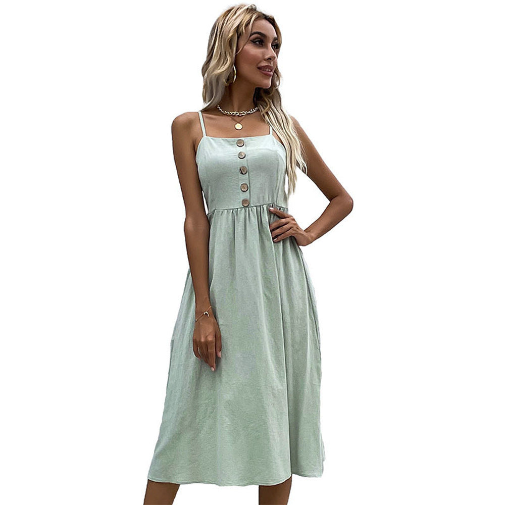Chic Midi Sundress Sophie Laurie Summer Collection