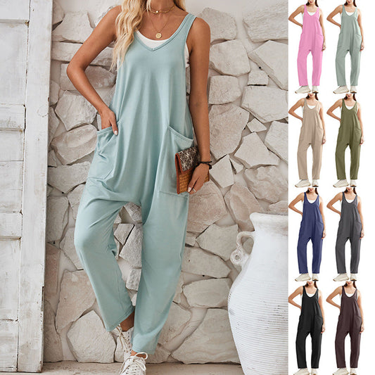 Pinterest-Inspired Sophie Laurie Pocket Jumpsuit