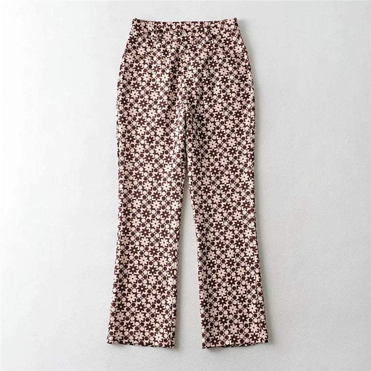 Retro Wave Sophie Laurie High-Rise Straight Pants