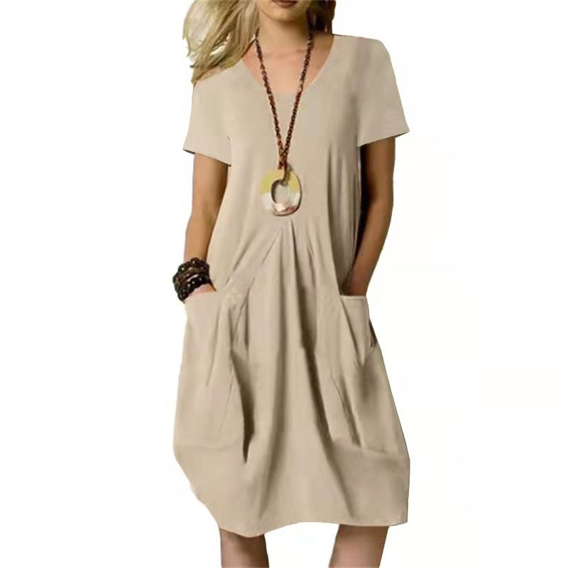 Effortless Cotton Linen Dress Sophie Laurie