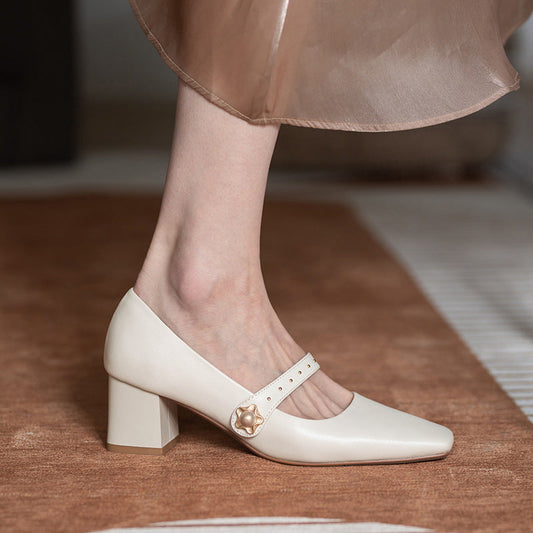 Classic Mary Jane Heels by Sophie Laurie