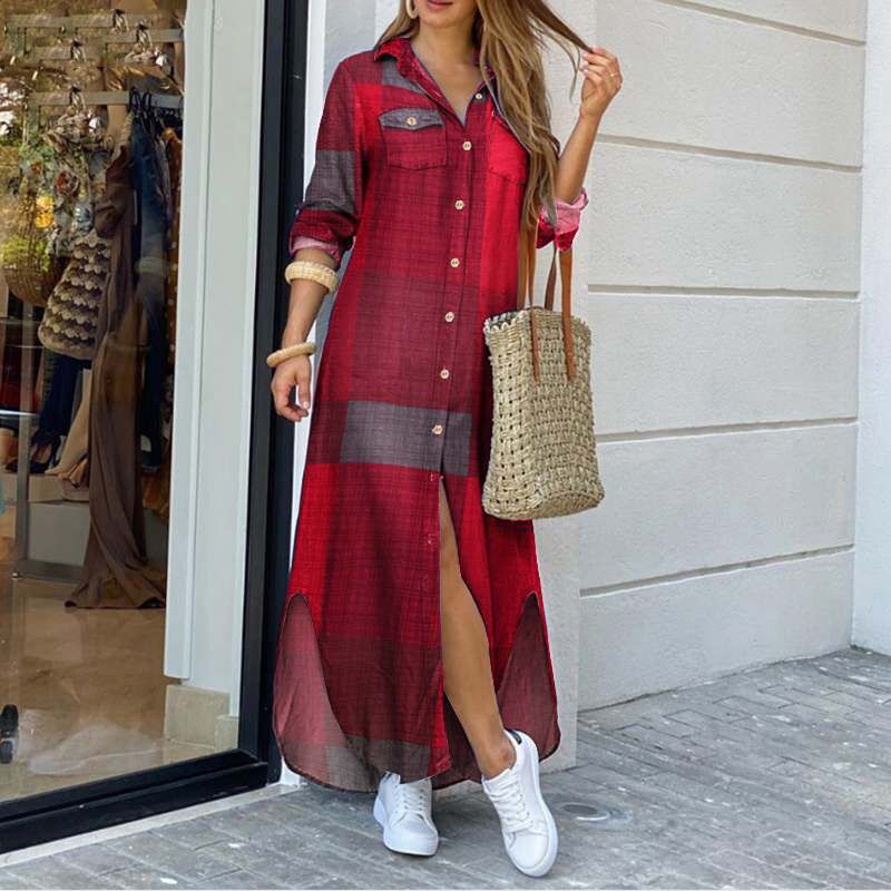 Vibrant Print Sophie Laurie Shirt Dress