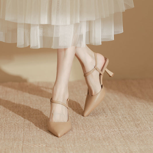 Elegant Sophie Laurie Pointed Toe High Heel Sandals