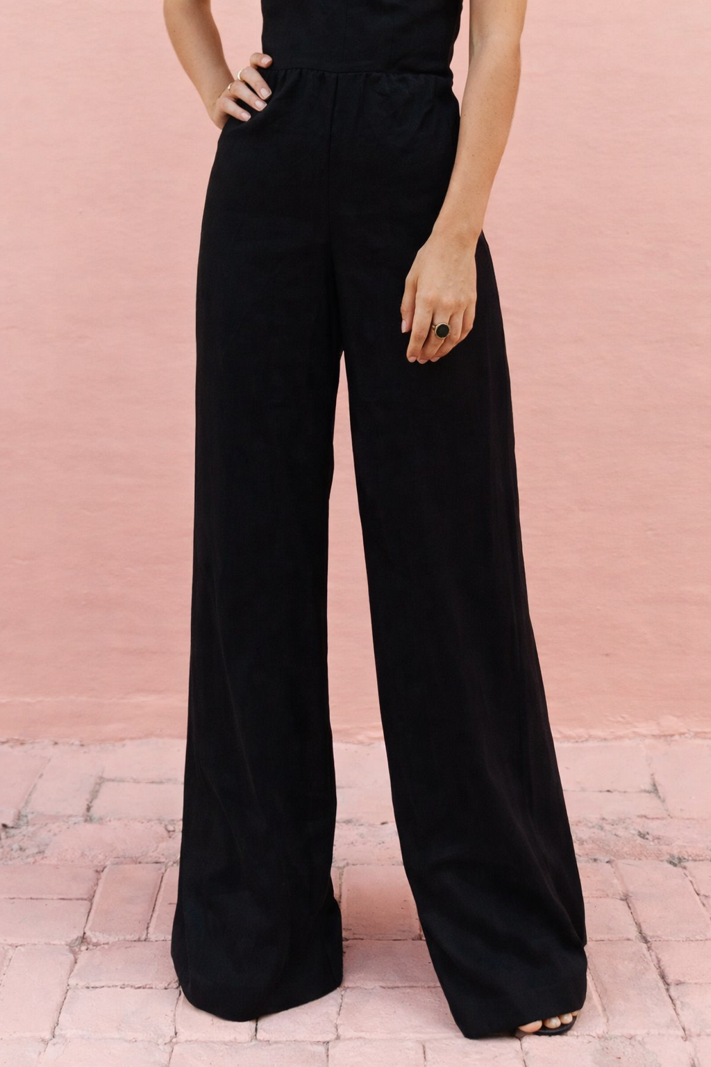 Chic Sleeveless High Waist Jumpsuit by Sophie Laurie