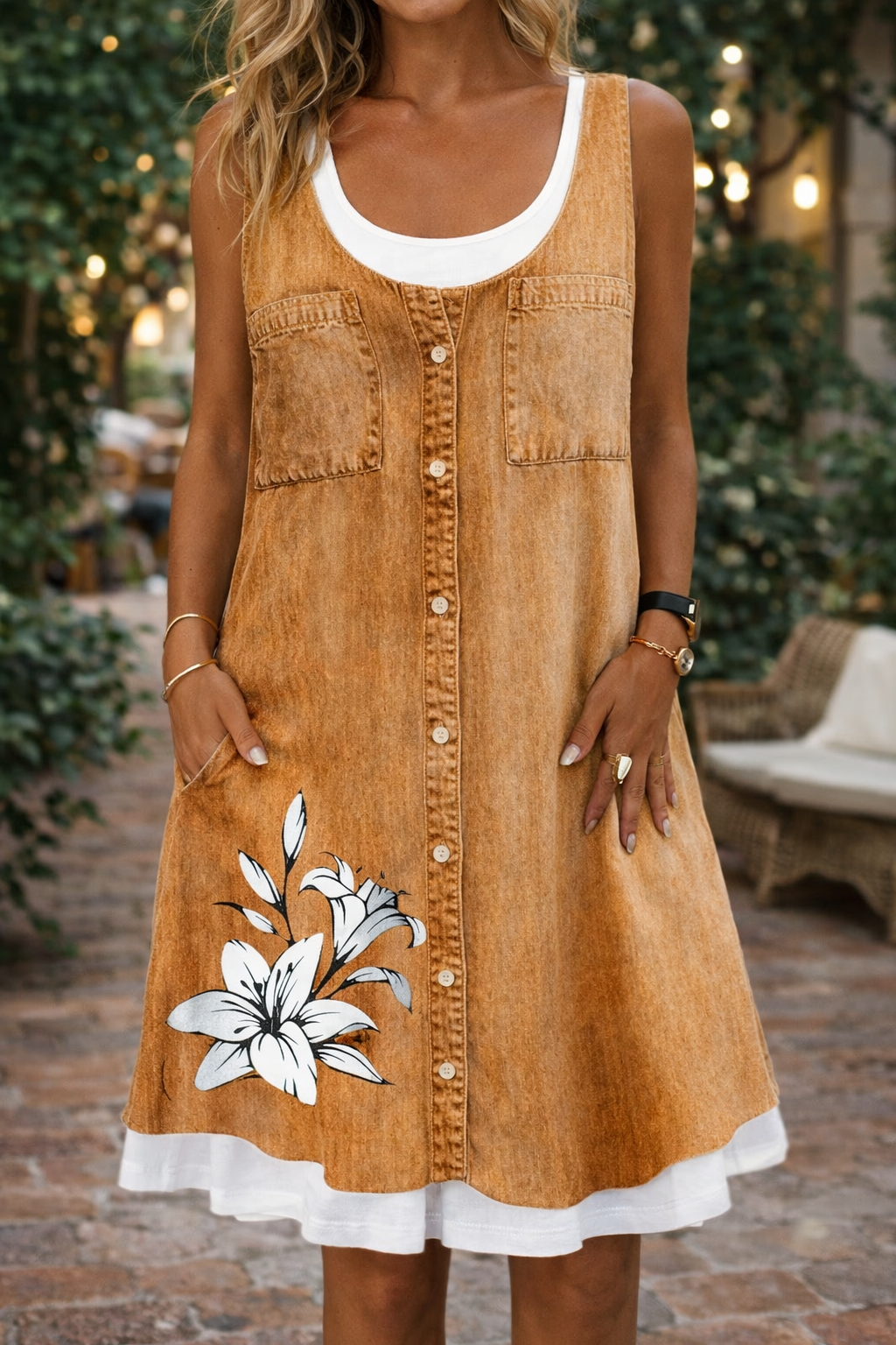 Pinterest-Inspired Blue Butterfly Dress by Sophie Laurie
