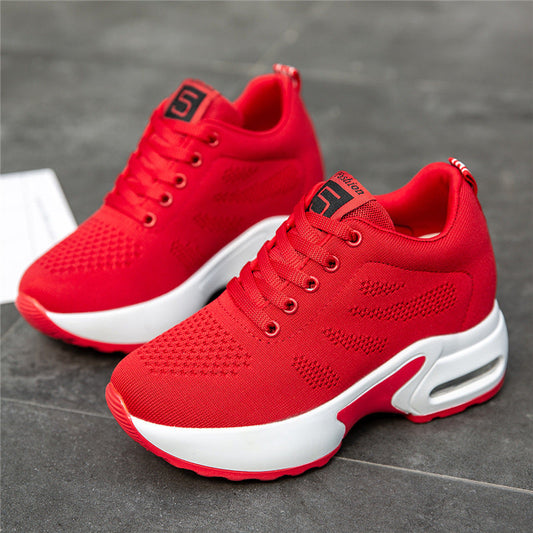 Breathable Mesh Platform Sneakers Sophie Laurie