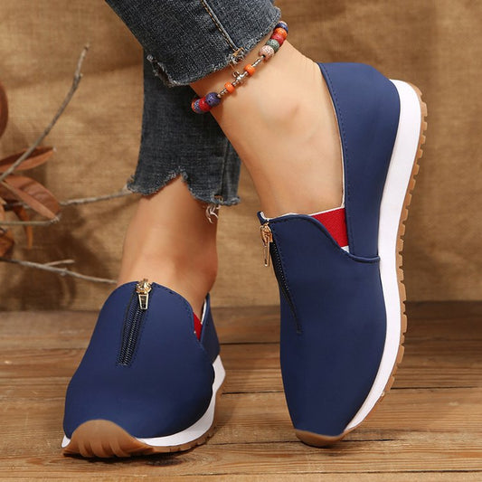 Comfort Zip Loafers by Sophie Laurie