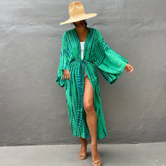 Vibrant Print Sophie Laurie Sun Protection Bikini Cover