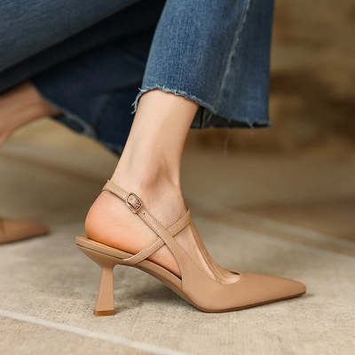 Chic Stiletto Pointed Heels by Sophie Laurie
