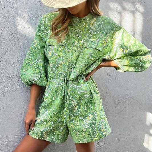 Vibrant Print Sophie Laurie Summer Romper
