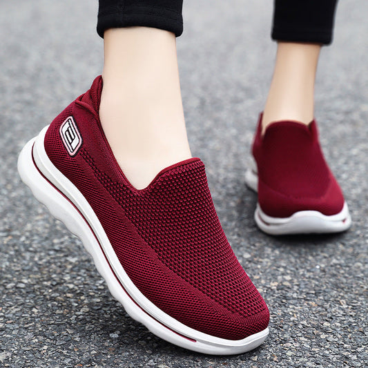 Breathable Slip-On Sneakers by Sophie Laurie