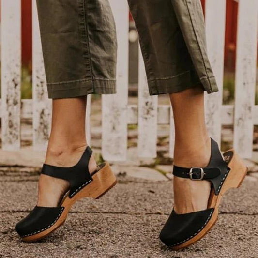 Chic Platform Sandals by Sophie Laurie