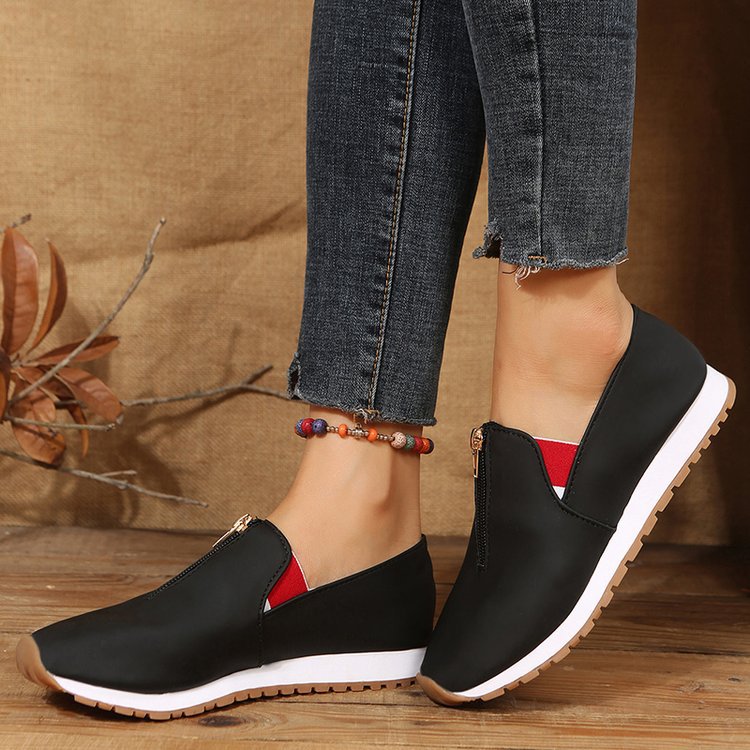 Comfort Zip Loafers by Sophie Laurie