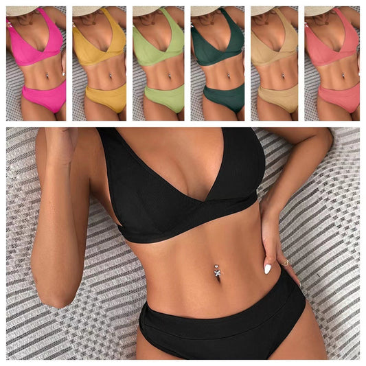 Chic Ribbed Sophie Laurie Bikini Set