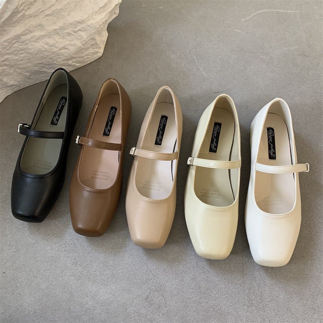 Chic Everyday Sophie Laurie Low Heel Mary Janes