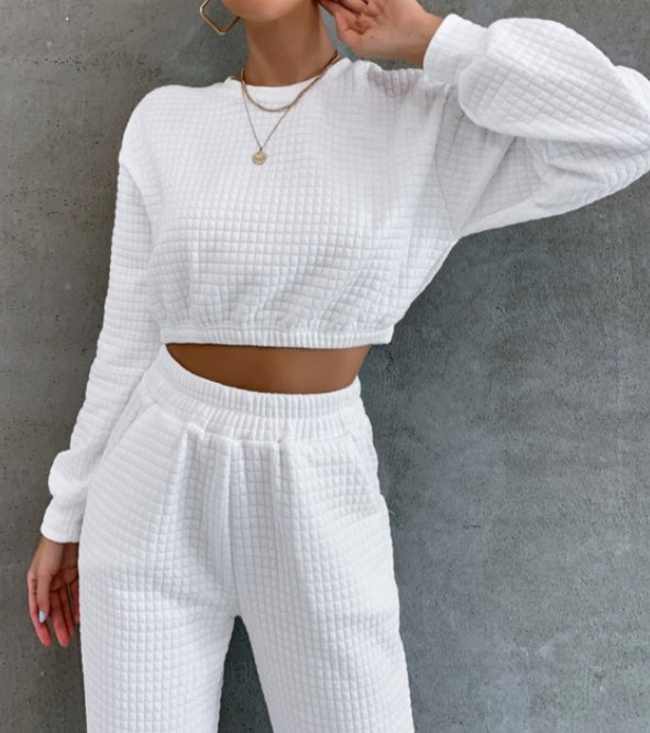 Textured Cozy Sophie Laurie Women’s Lounge Set