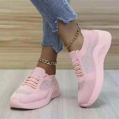Breathable Platform Sneakers Sophie Laurie
