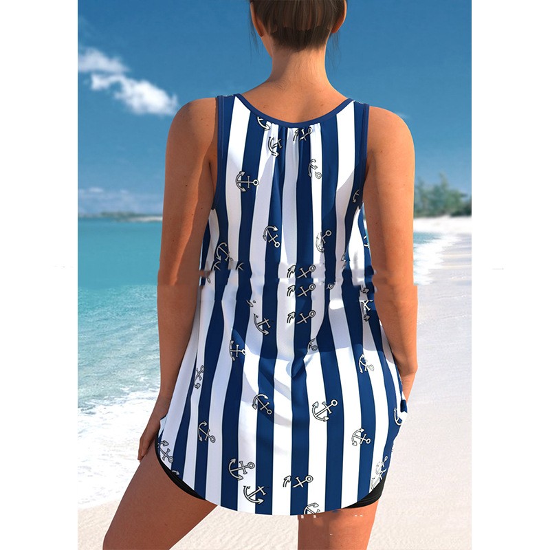 Chic Plus Size Printed Bikini by Sophie Laurie