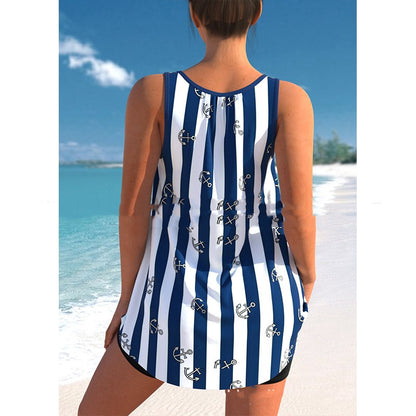 Chic Plus Size Printed Bikini by Sophie Laurie