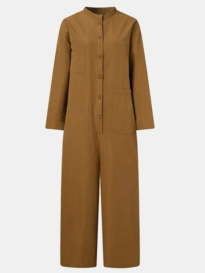 Relaxed Multi Pocket Jumpsuit by Sophie Laurie