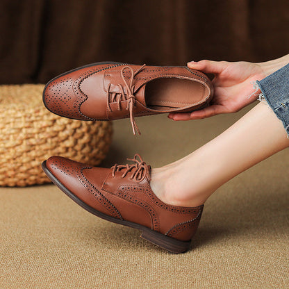 Classic British Lace-Up Shoes by Sophie Laurie
