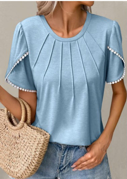 Chic Tulip Sleeve Sophie Laurie Summer T-Shirt