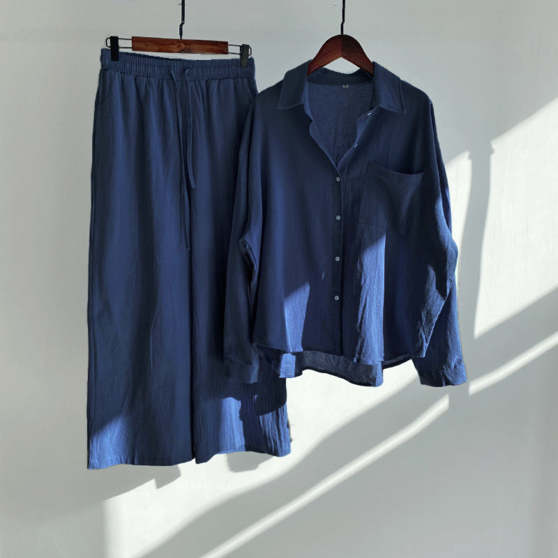 Relaxed Cotton Linen Set by Sophie Laurie