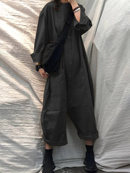 Relaxed Multi Pocket Jumpsuit by Sophie Laurie