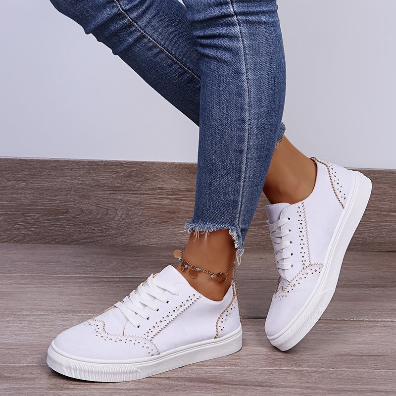 Everyday Comfort Sophie Laurie Canvas Flat Sneakers