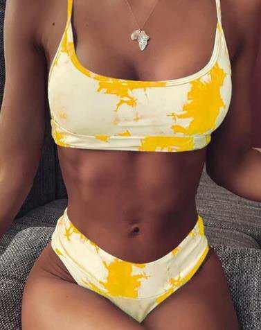 Gradient High Waist Bikini by Sophie Laurie