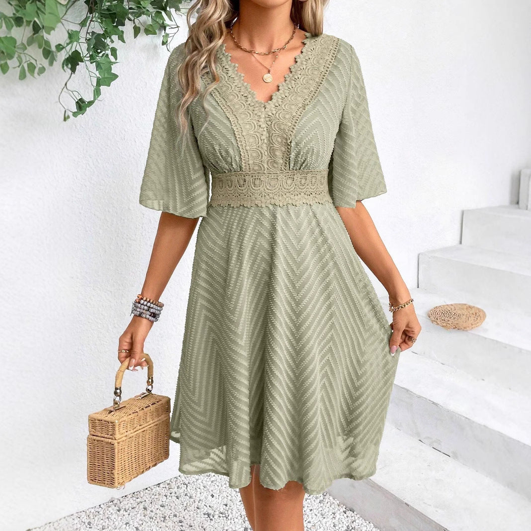 Lace Bell Sleeve Dress Sophie Laurie Summer Style