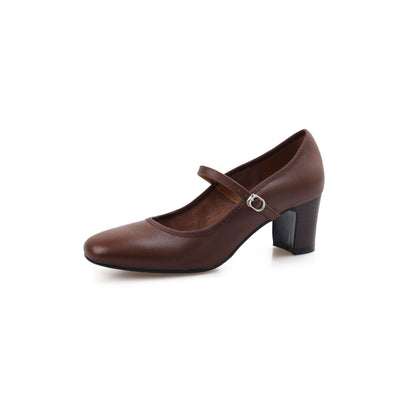 Retro Mary Jane Heels by Sophie Laurie