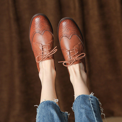 Classic British Lace-Up Shoes by Sophie Laurie