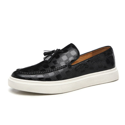 Versatile Sophie Laurie Men's Tassel Slip-On Loafers