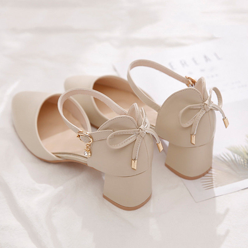 Elegant Chunky Heel Pumps by Sophie Laurie