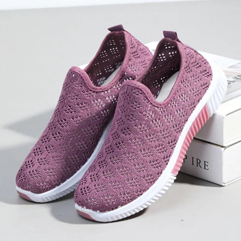 Breathable Mesh Sophie Laurie Everyday Slip-On Shoes