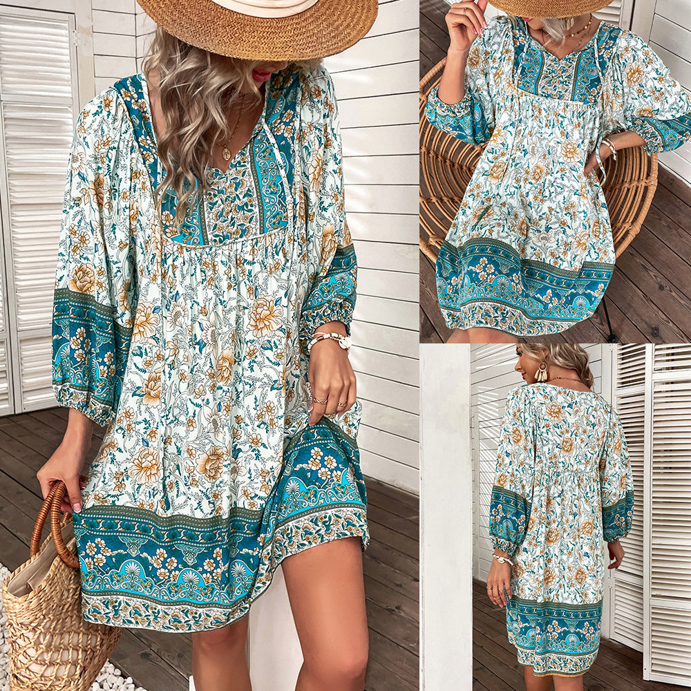 Boho Floral Sophie Laurie Summer Dress
