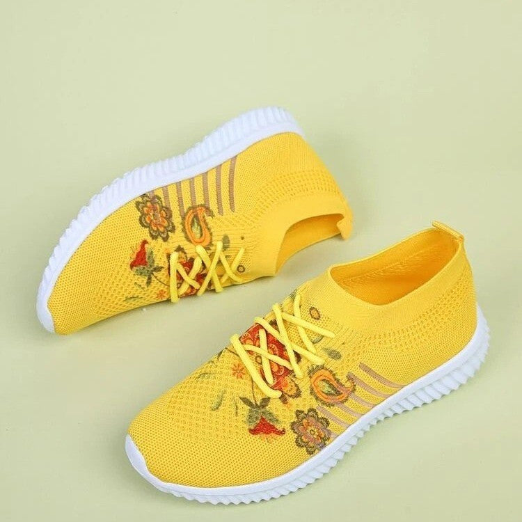 Pinterest-Inspired Sophie Laurie Flower Mesh Sneakers