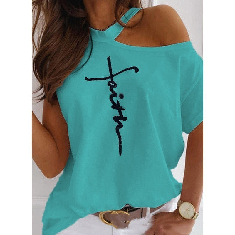 Chic Solid Short Sleeve Tee by Sophie Laurie