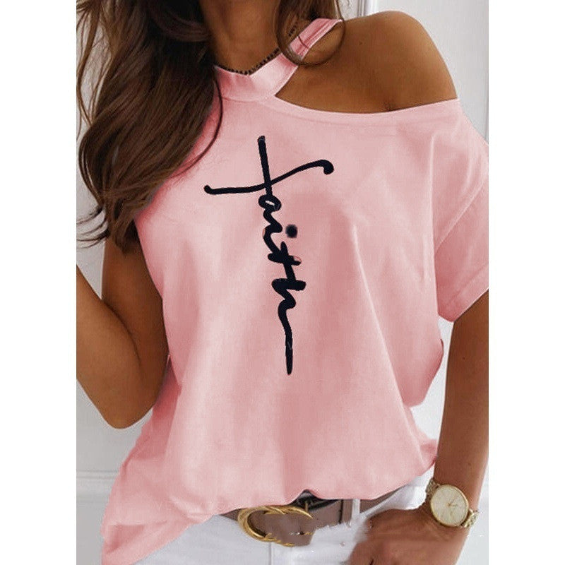 Chic Solid Short Sleeve Tee by Sophie Laurie