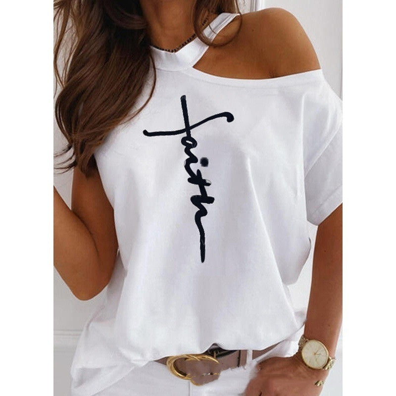 Chic Solid Short Sleeve Tee by Sophie Laurie