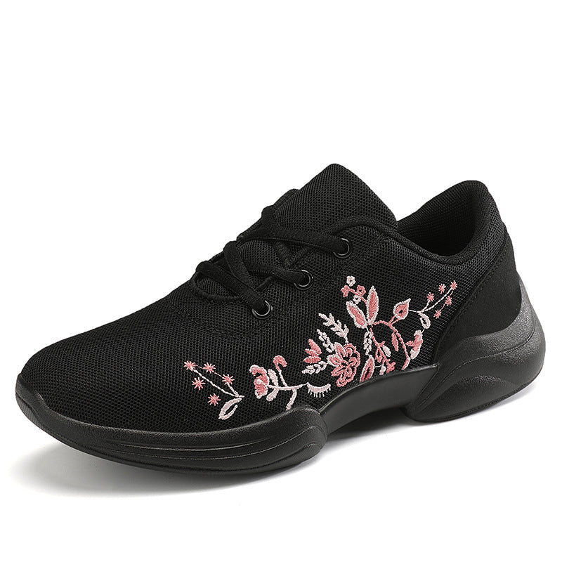 Breathable Sophie Laurie Floral Mesh Sneakers