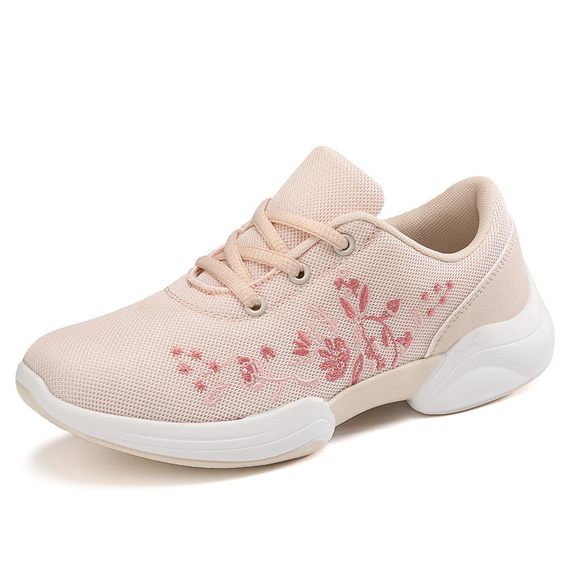 Breathable Sophie Laurie Floral Mesh Sneakers