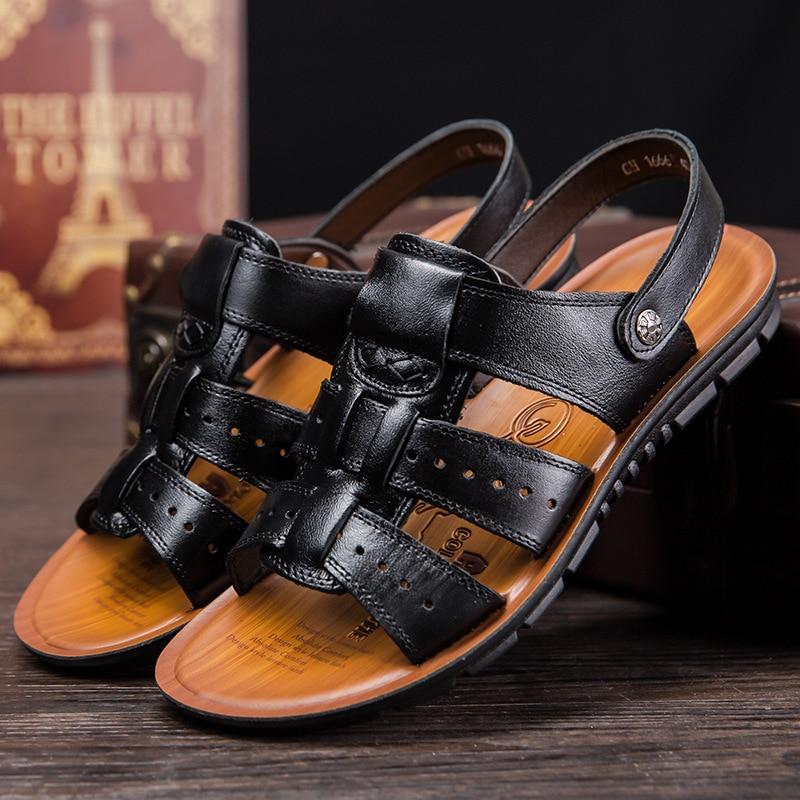 Classic Comfort Sophie Laurie Men's Cowhide Sandals