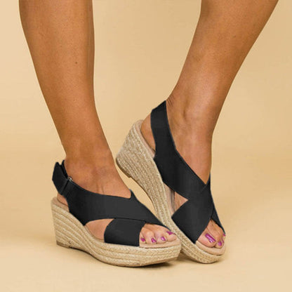 Chic Wedge Sandals by Sophie Laurie