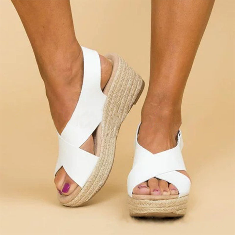 Chic Wedge Sandals by Sophie Laurie