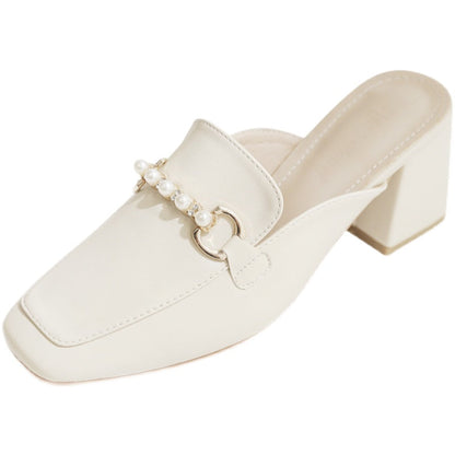 Chic Pinterest-Inspired Sophie Laurie Block Heel Mules